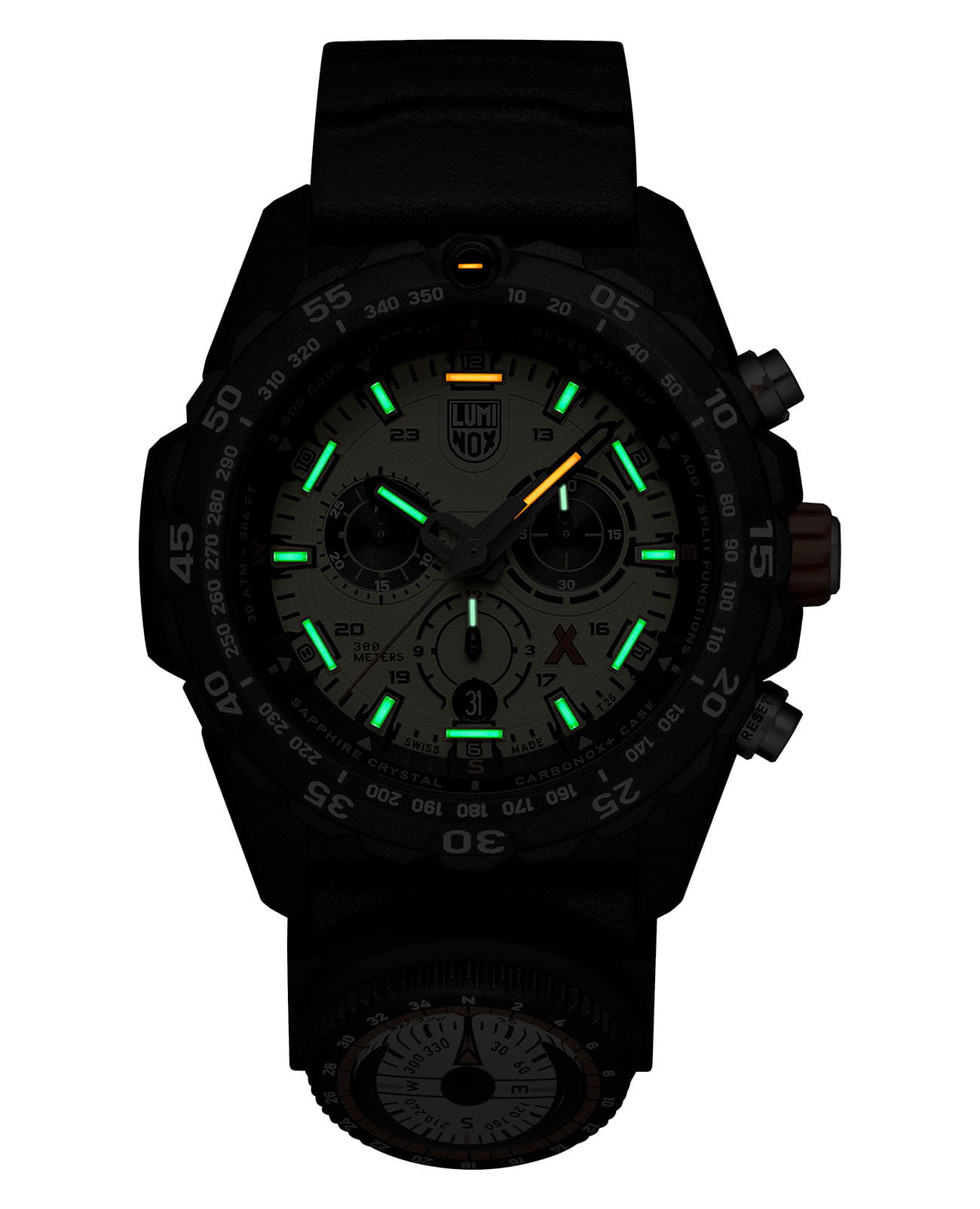 Luminox Luminox Bear Grylls Survival XB.3745 кварцевые мужские часы часы крупный план желтый циферблата