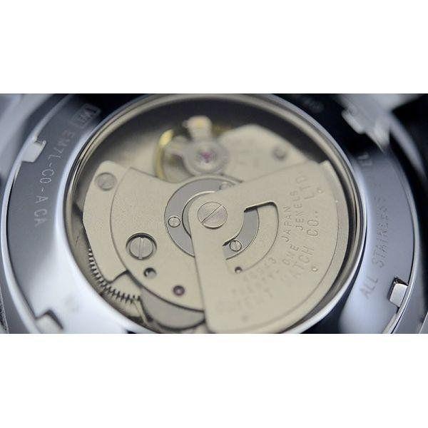 Orient Orient EM7L007W (FEM7L007W) механические мужские часы часы крупный план белый циферблата