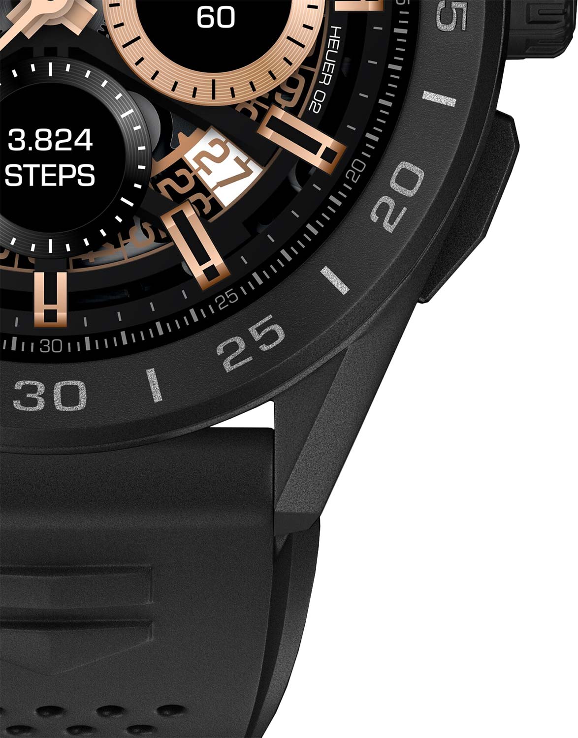 Оригинальные часы TAG Heuer TAG Heuer Connected Calibre E3 - 45 mm SBG8A80.BT6221 электронные калибр механизма  общий вид