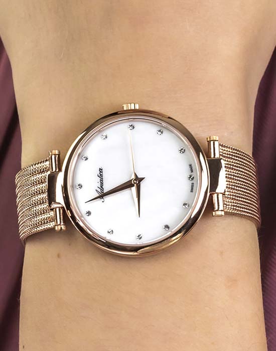 Adriatica Adriatica A3689.914FQ  — детали корпуса и сталь c pvd покрытием