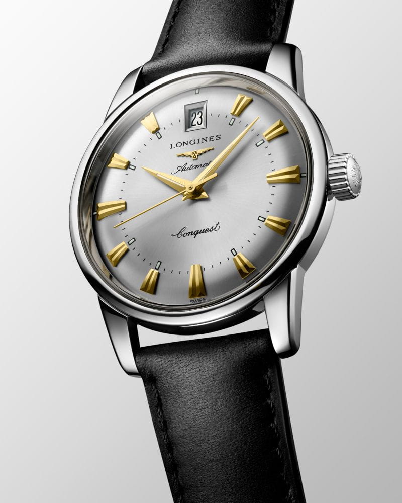 Оригинальные часы Longines Longines Heritage L1.611.4.75.2 механические калибр механизма  общий вид