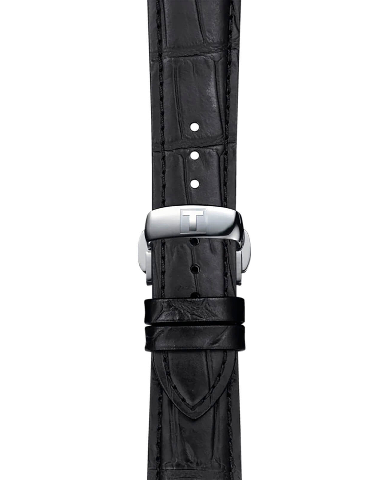 Tissot Tissot Gentleman Powermatic 80 Silicium T127.407.16.041.01 мужские часы синий циферблат на запястье