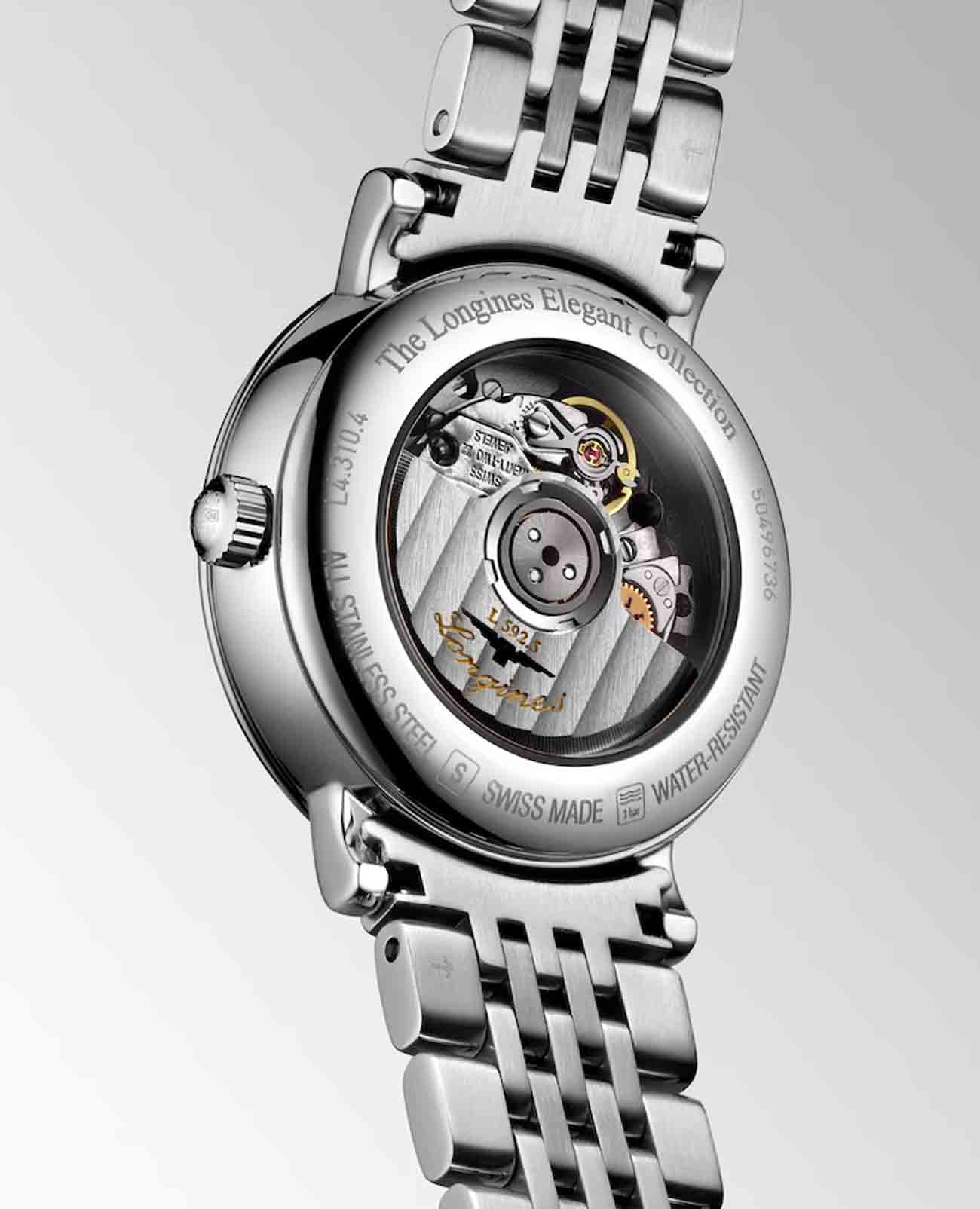 Longines Longines Elegant Collection L4.310.4.97.6 , наручные женские часы фото под углом