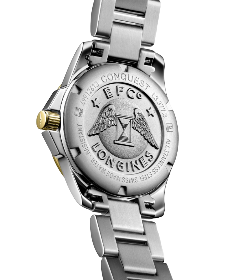 Longines Longines Conquest L3.377.3.87.7 , наручные женские часы фото под углом