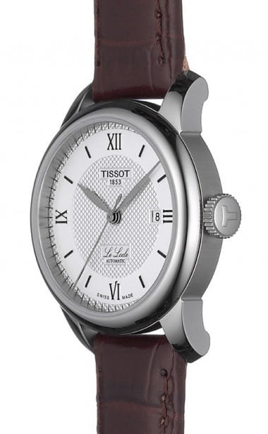 Tissot Tissot Le Locle Automatic Lady T006.207.16.038.00 механические женские часы часы крупный план белый циферблата