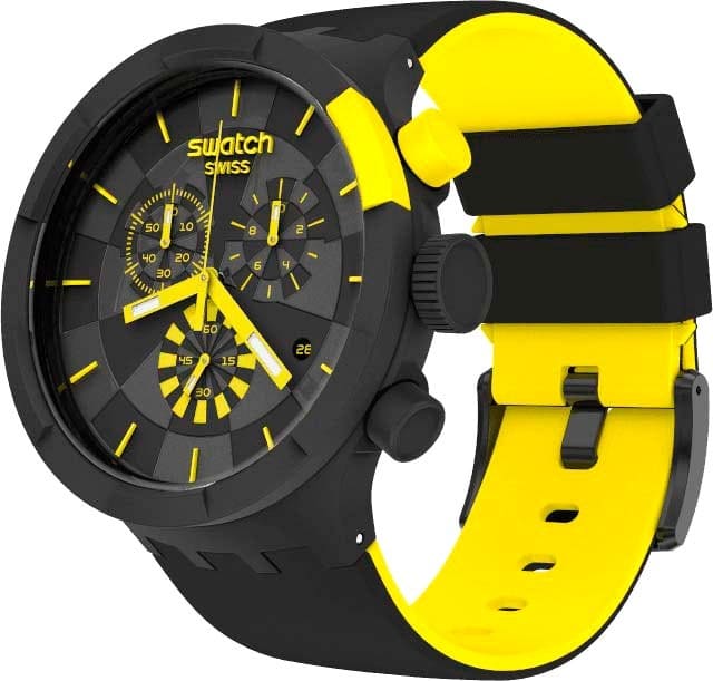 Swatch Swatch Big Bold Chrono SB02B403 , наручные мужские часы фото под углом