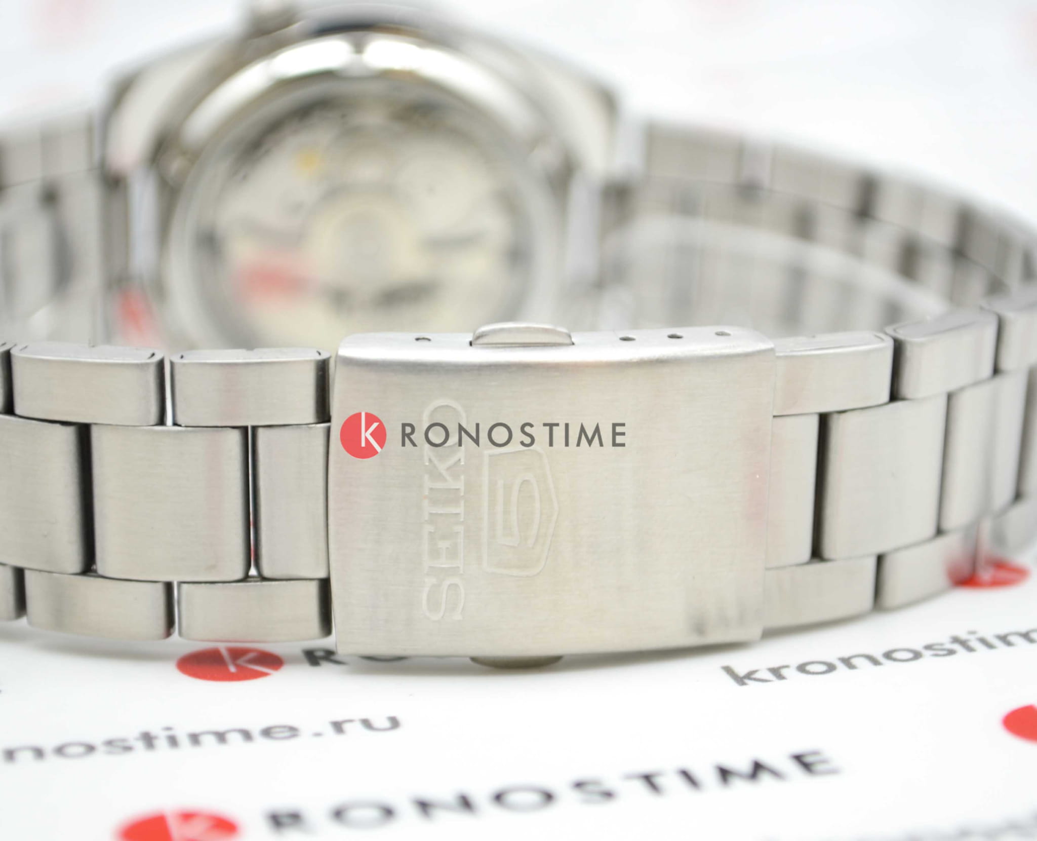 Seiko Seiko Seiko 5 SNKE01K1 мужские часы черный циферблат на запястье