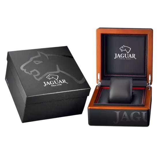 Jaguar Jaguar Diplomatic Quartz J1013/1,  швейцария мужские часы на браслете каучук боковой вид