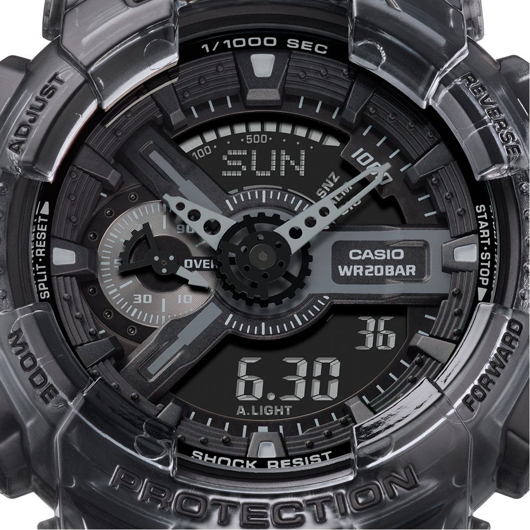 Оригинальные часы Casio Casio G-Shock GA-110SKE-8A электронные калибр механизма  общий вид