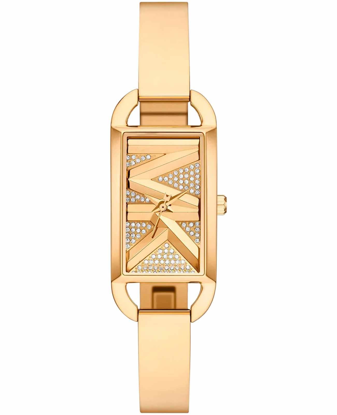 Michael Kors Michael Kors MK Empire MK4840  MK4840 кварцевые женские часы золотой циферблат, браслет нержавеющая сталь с pvd-покрытием — вид спереди