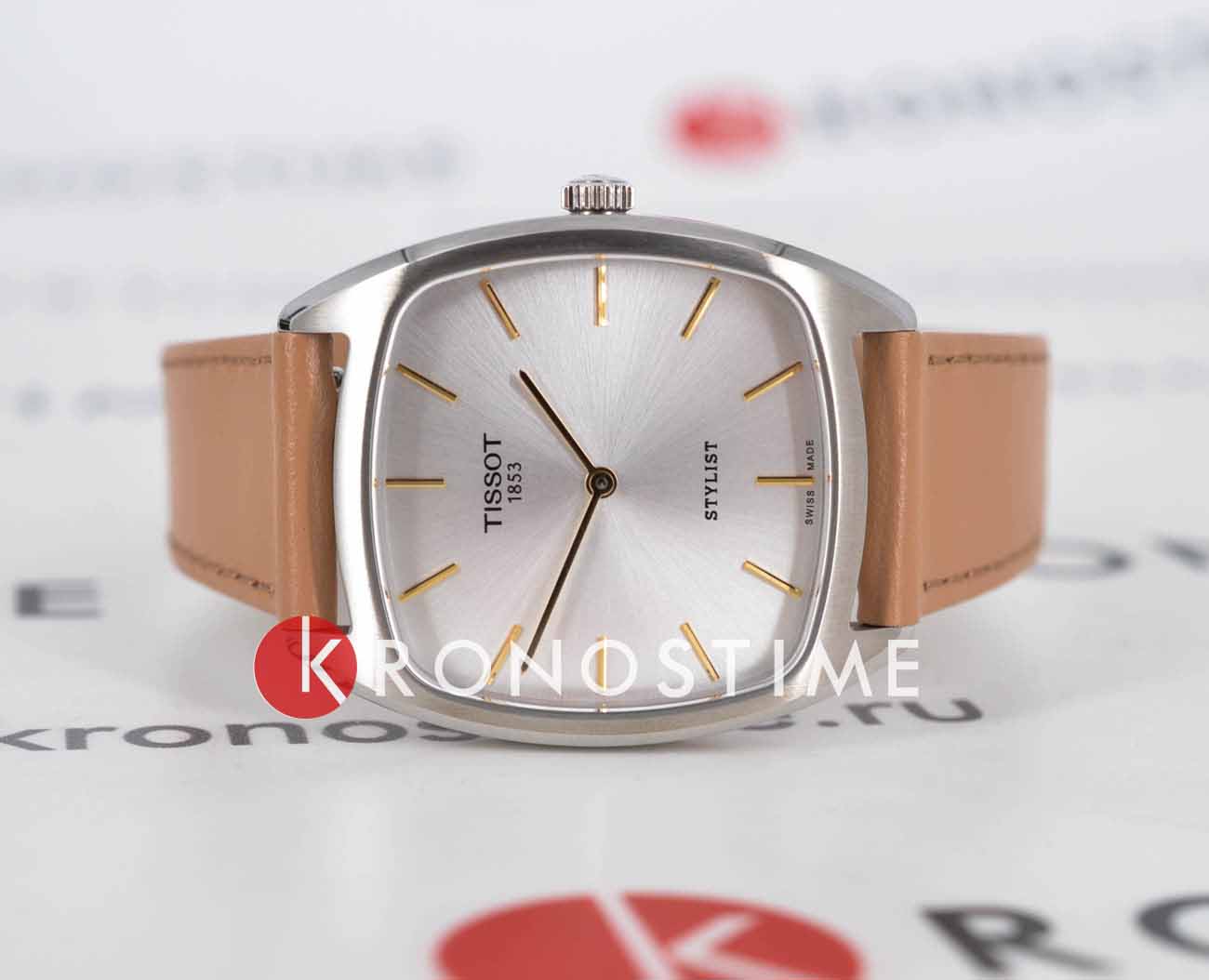 Tissot Tissot Stylist T159.909.16.031.00 , наручные женские часы фото под углом