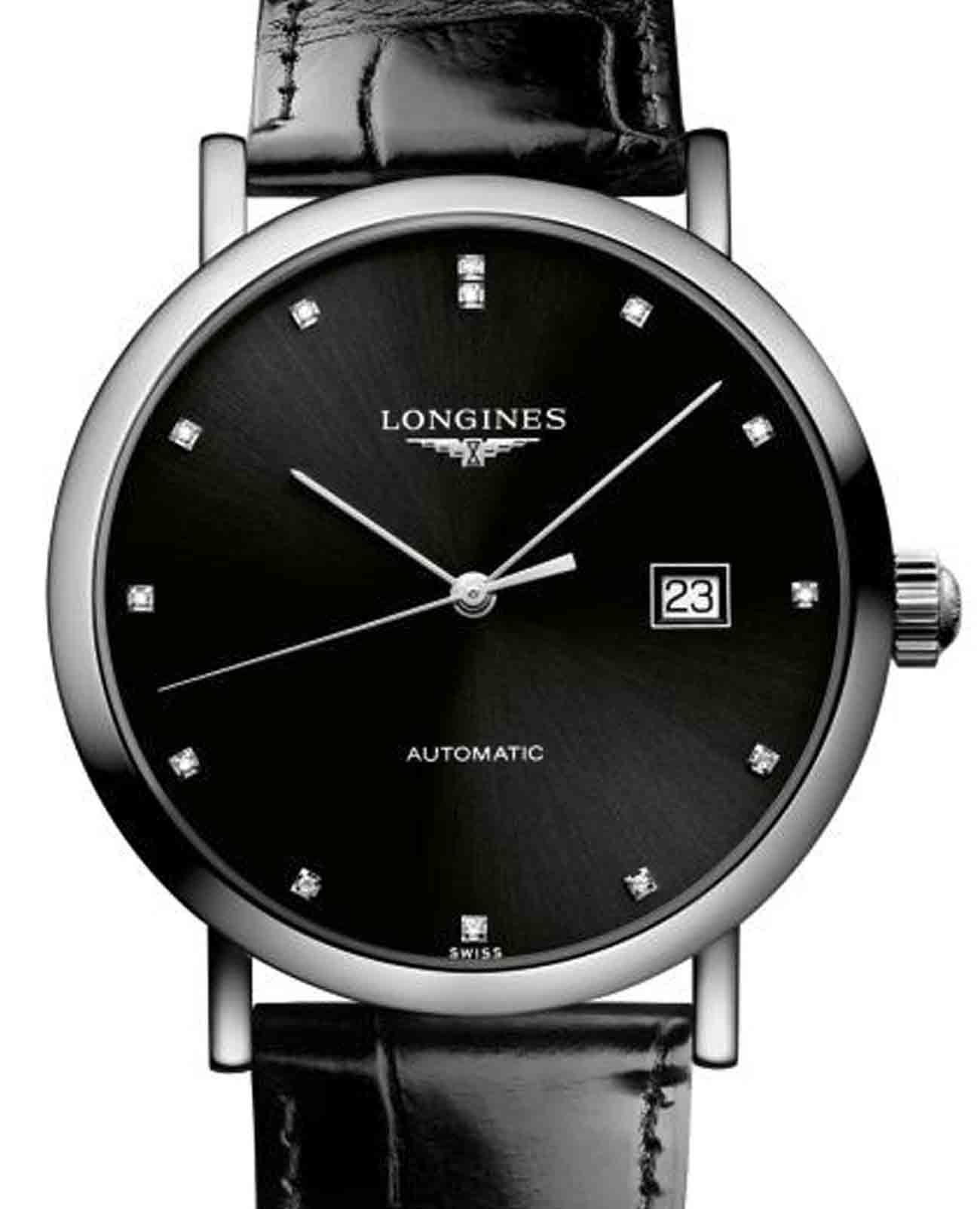 Longines Longines Elegant Collection L4.910.4.57.2 , наручные женские часы фото под углом