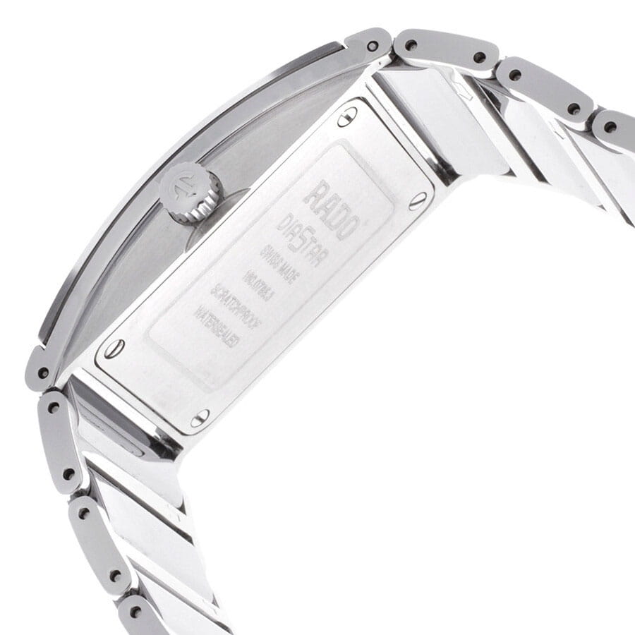 Rado Rado Integral R20786159, integral швейцария женские часы на браслете сталь + керамические вставки боковой вид