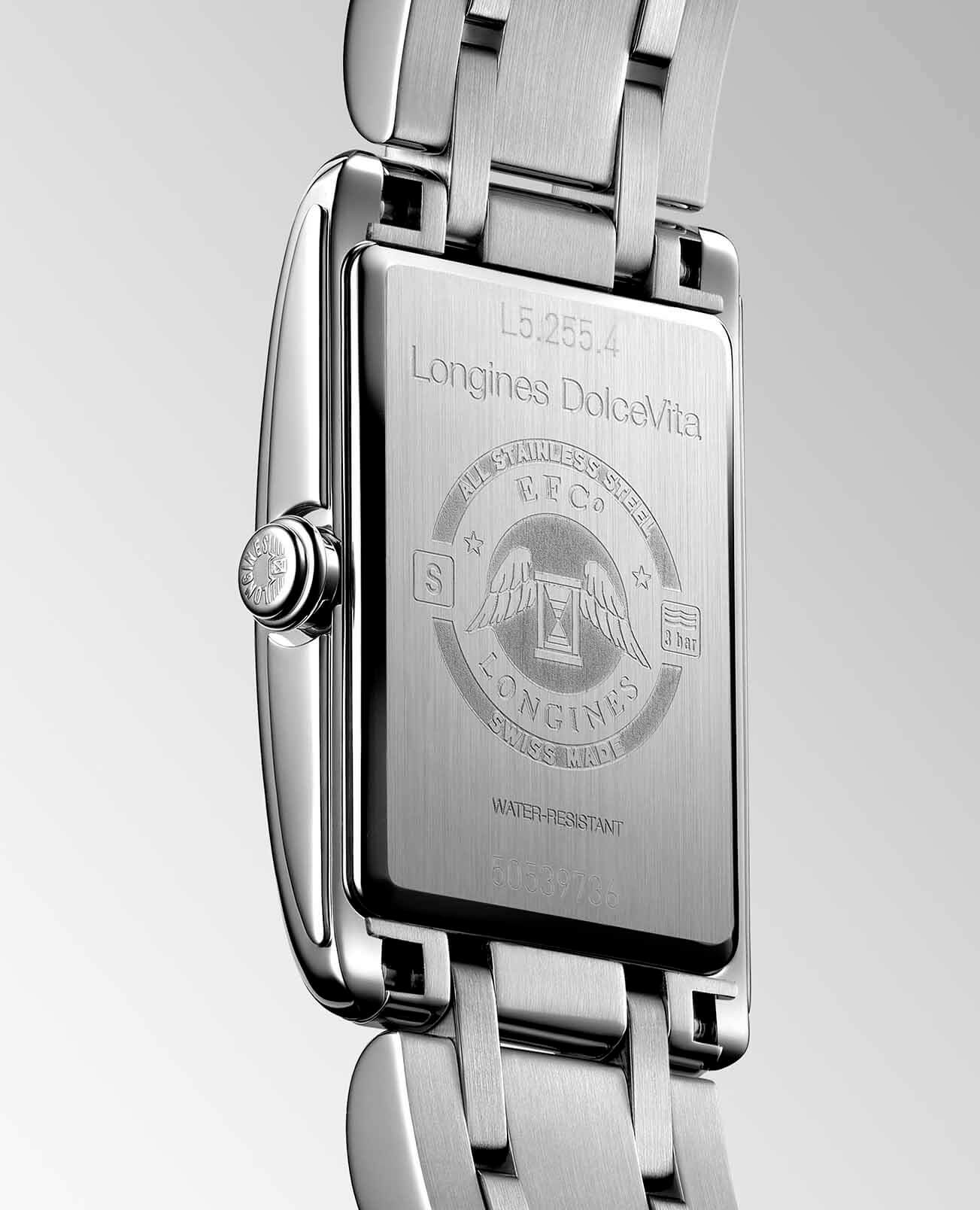 Longines Longines DolceVita L5.255.4.87.6 , наручные женские часы фото под углом