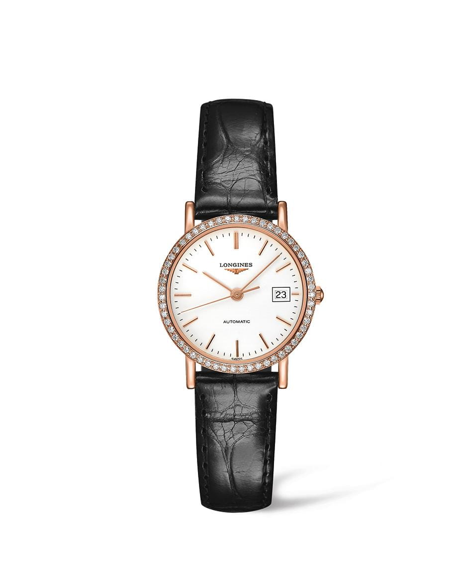 Longines Longines Elegant Collection L4.378.9.12.4 , наручные женские часы фото под углом