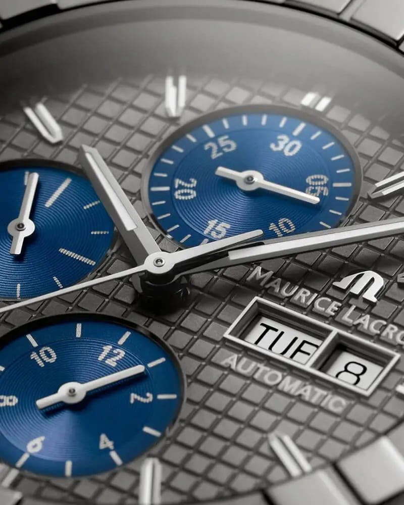 Maurice Lacroix Maurice Lacroix Aikon Automatic Chronograph AI6038-TT030-330-2 , наручные мужские часы фото под углом
