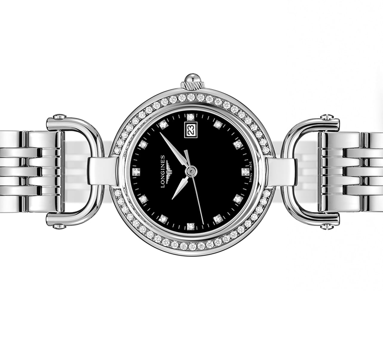 Longines Longines Equestrian Collection L6.131.0.57.6 , наручные женские часы фото под углом