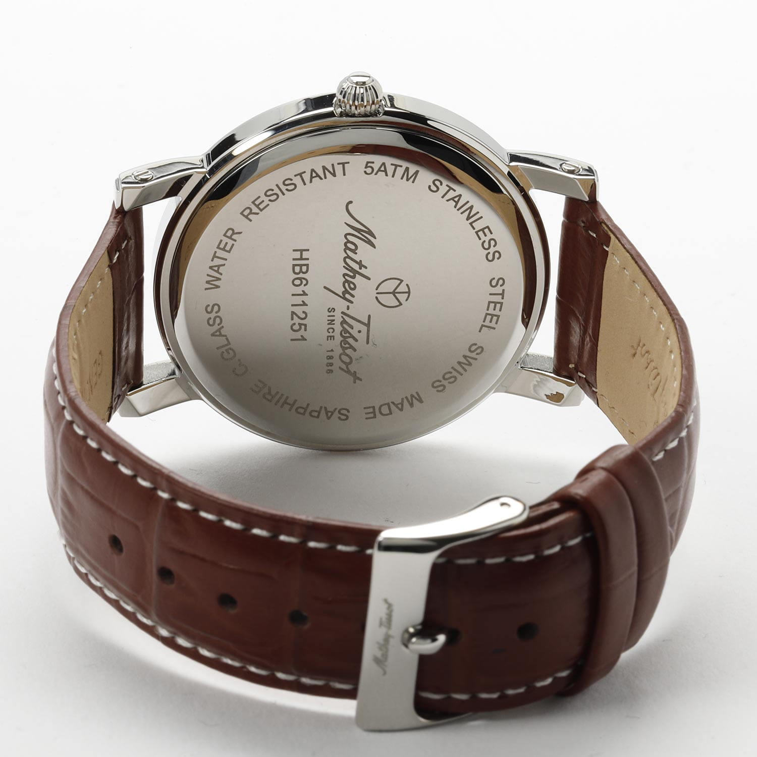 Оригинальные часы Mathey-Tissot Mathey-Tissot City Leather HB611251AI кварцевые калибр механизма  общий вид