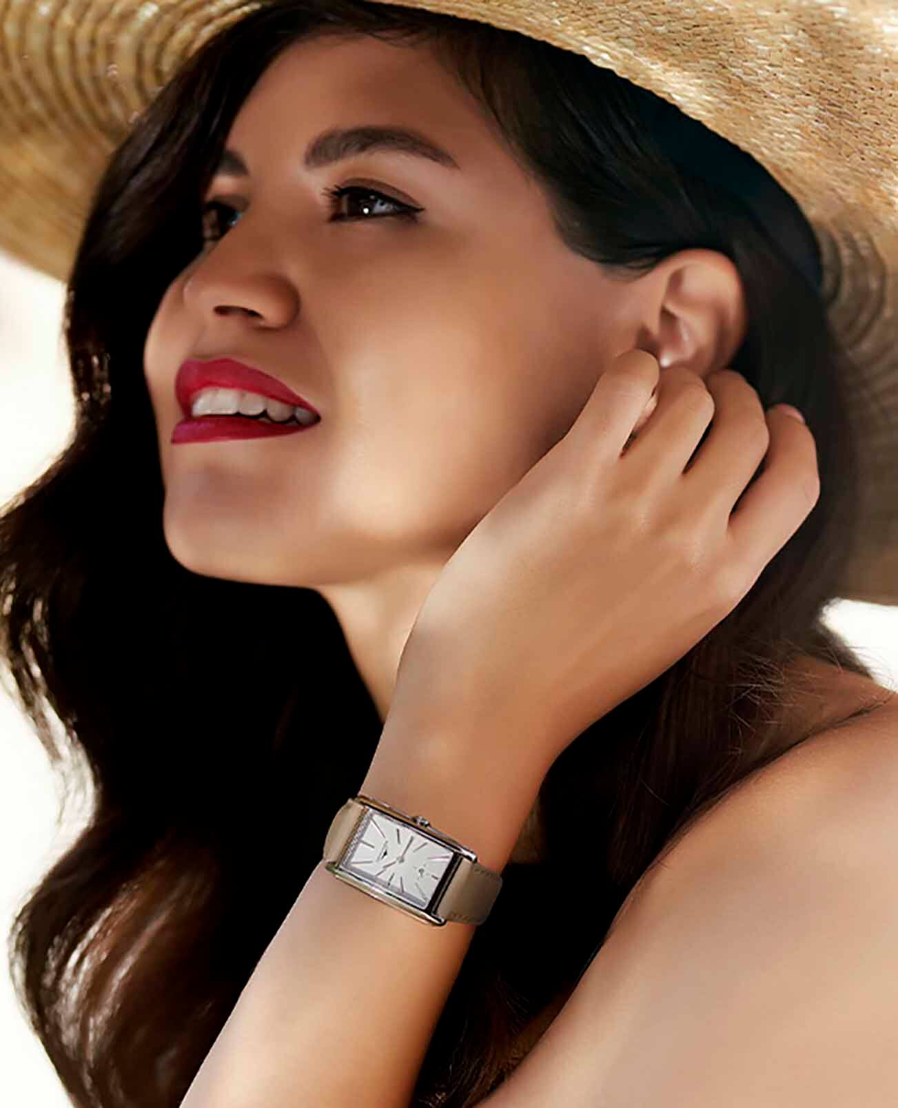 Longines Longines DolceVita L5.255.4.11.7 женские часы белый циферблат на запястье