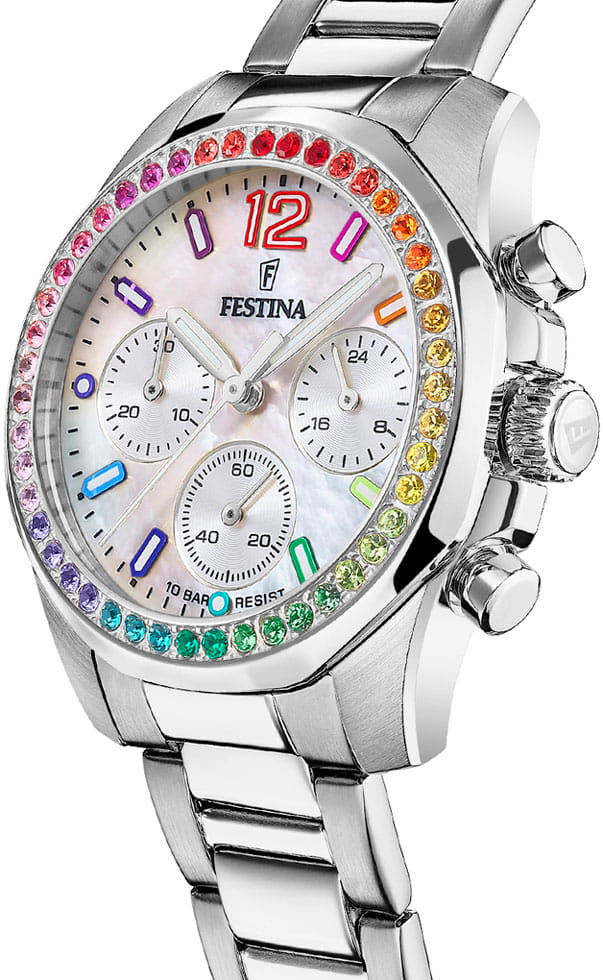 Festina Festina Boyfriend F20606/2,  испания женские часы на браслете нержавеющая сталь боковой вид