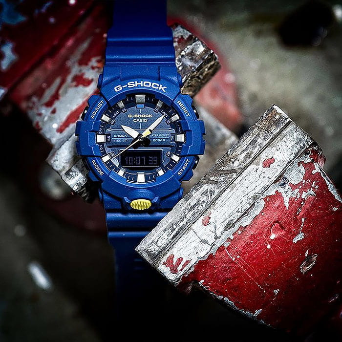 Оригинальная модель Casio Casio G-Shock GA-800SC-2A в полной комплектации