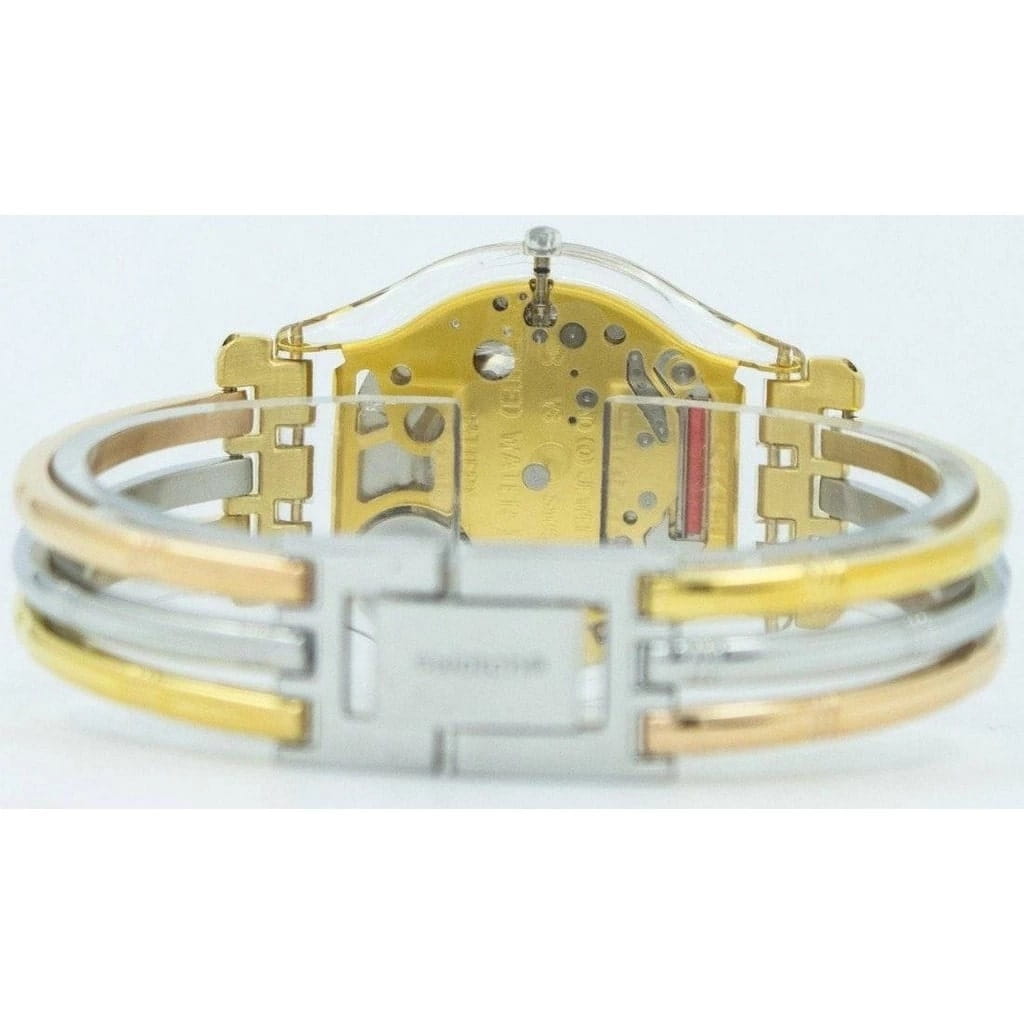 Swatch Swatch Skin SFK240A кварцевые женские часы часы крупный план бежевый циферблата