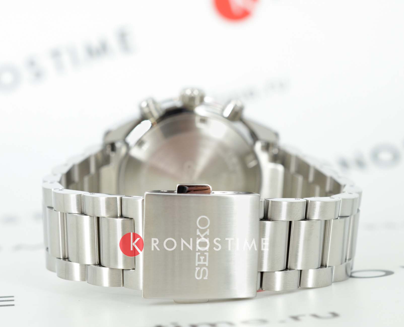 Seiko Seiko Prospex Speedtimer SSC939P1 мужские часы синий циферблат на запястье