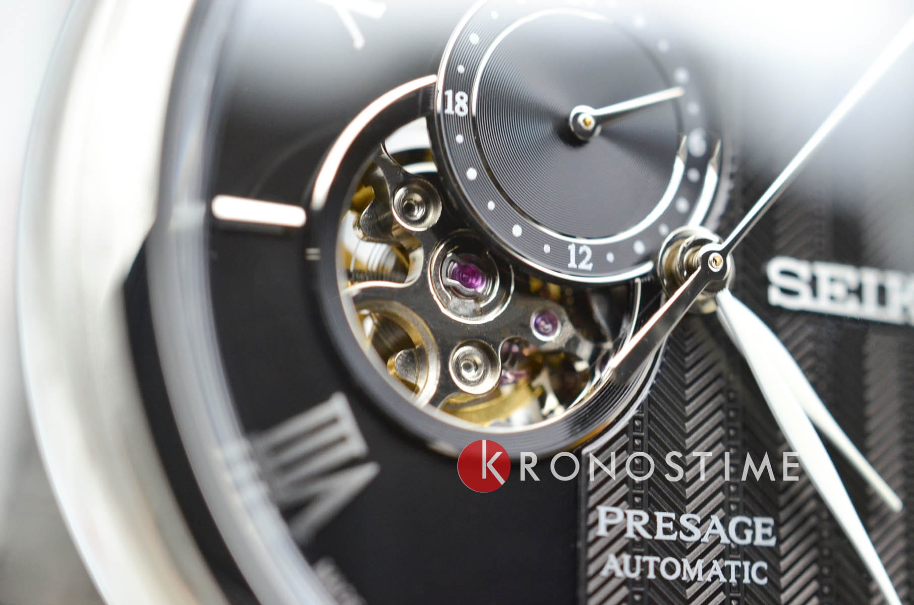 Оригинальные часы Seiko Seiko Presage SSA377J1 механические калибр механизма 4r39 общий вид