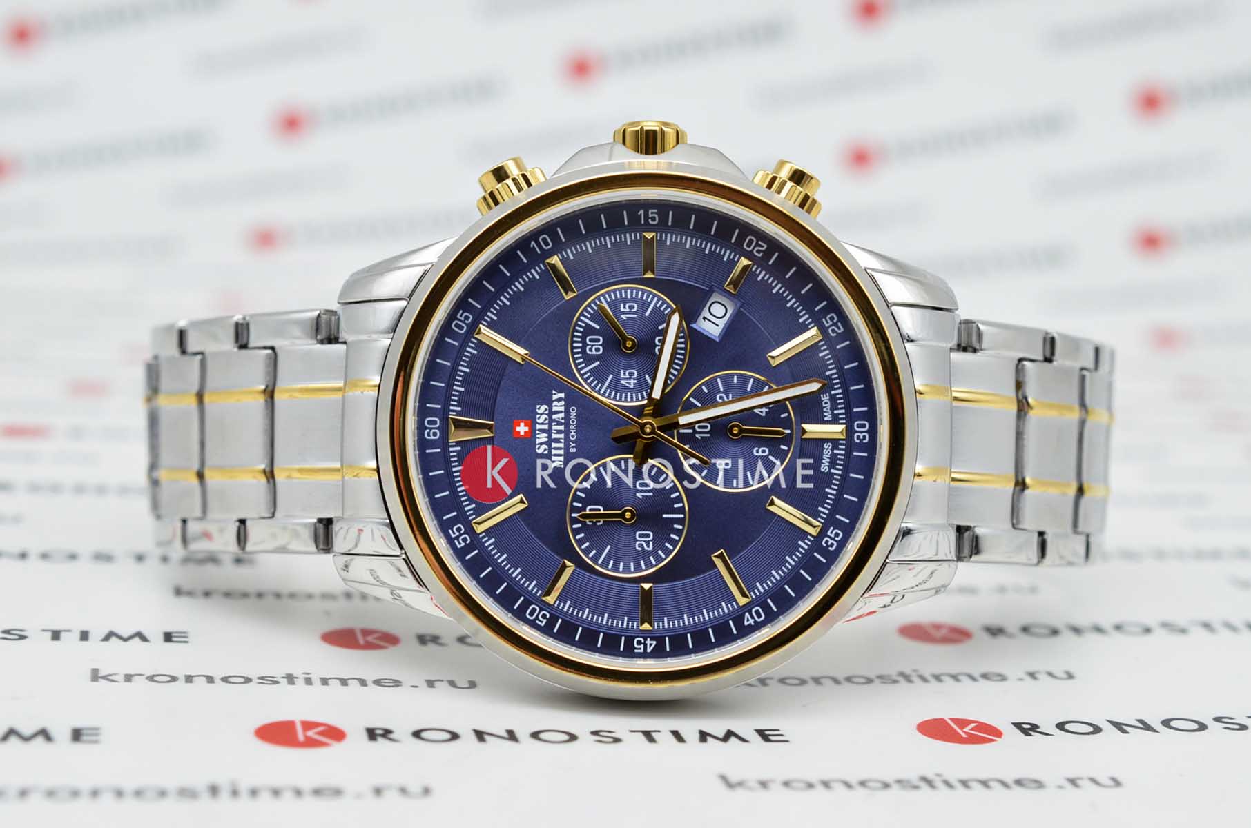 Swiss Military by Chrono Swiss Military by Chrono SM34052.27 , наручные мужские часы фото под углом