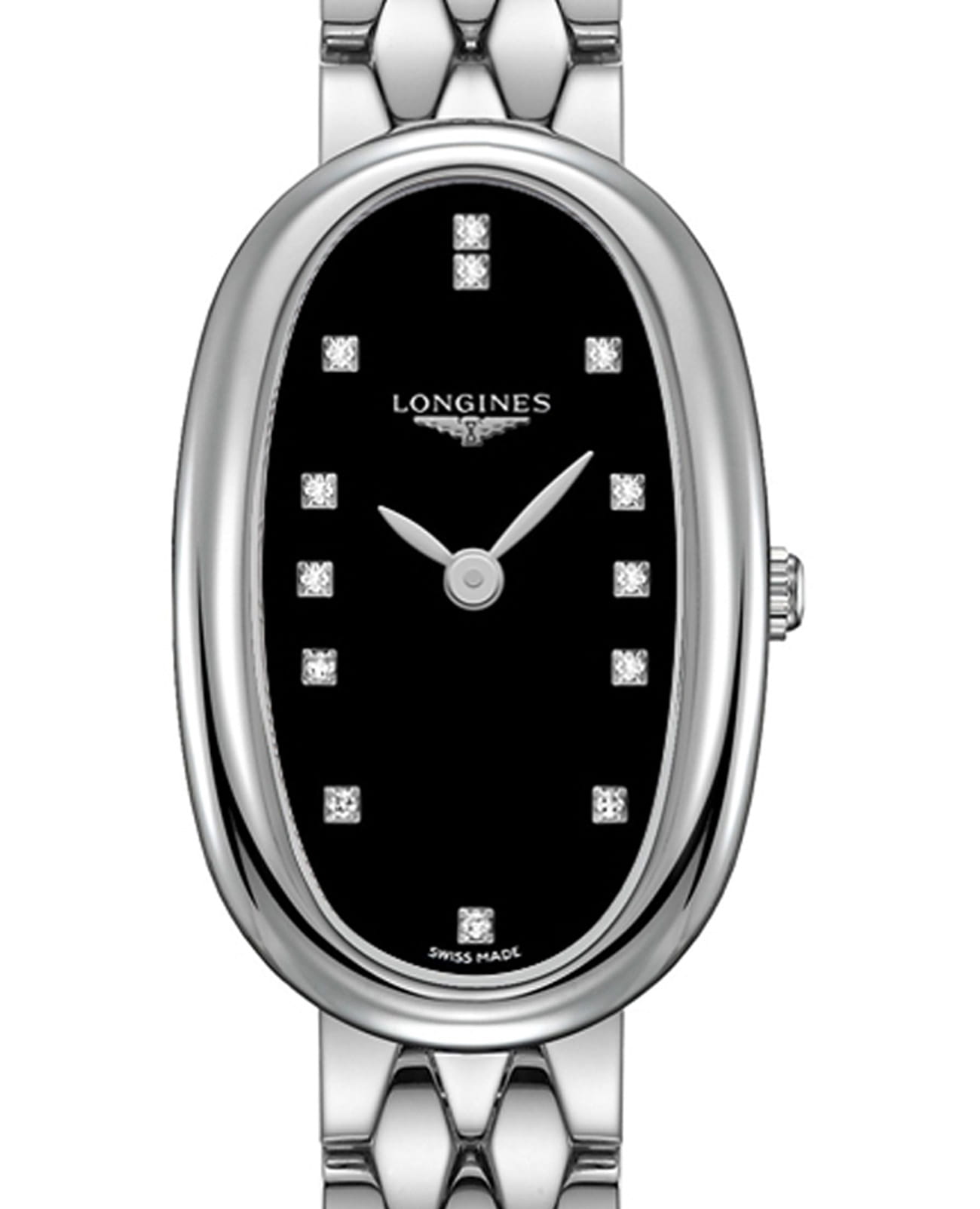 Longines Longines Symphonette L2.305.4.57.6 , наручные женские часы фото под углом