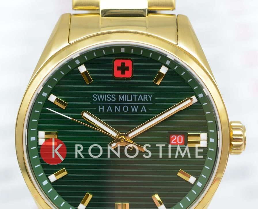 Swiss Military Hanowa Swiss Military Hanowa Roadrunner SMWGH2200112-SET, roadrunner швейцария мужские часы на браслете нержавеющая сталь с pvd-покрытием боковой вид
