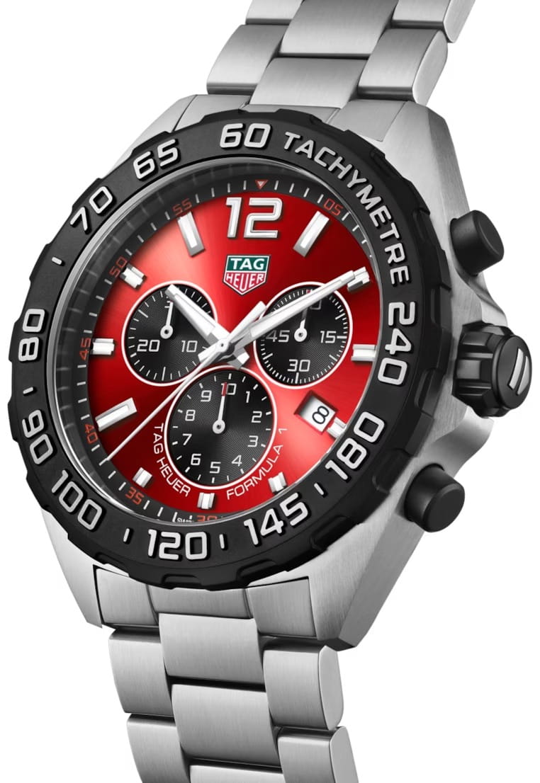 TAG Heuer TAG Heuer Formula 1 CAZ101AN.BA0842 мужские часы красный циферблат на запястье