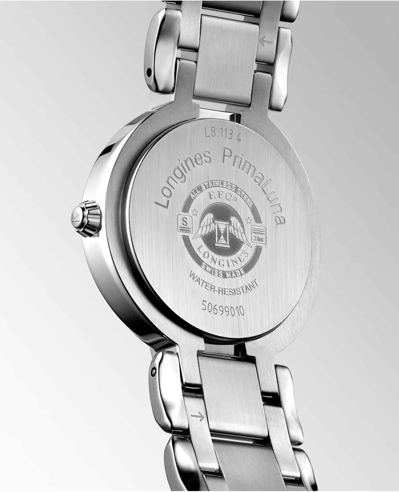 Longines Longines PrimaLuna L8.113.4.90.6 , наручные женские часы фото под углом