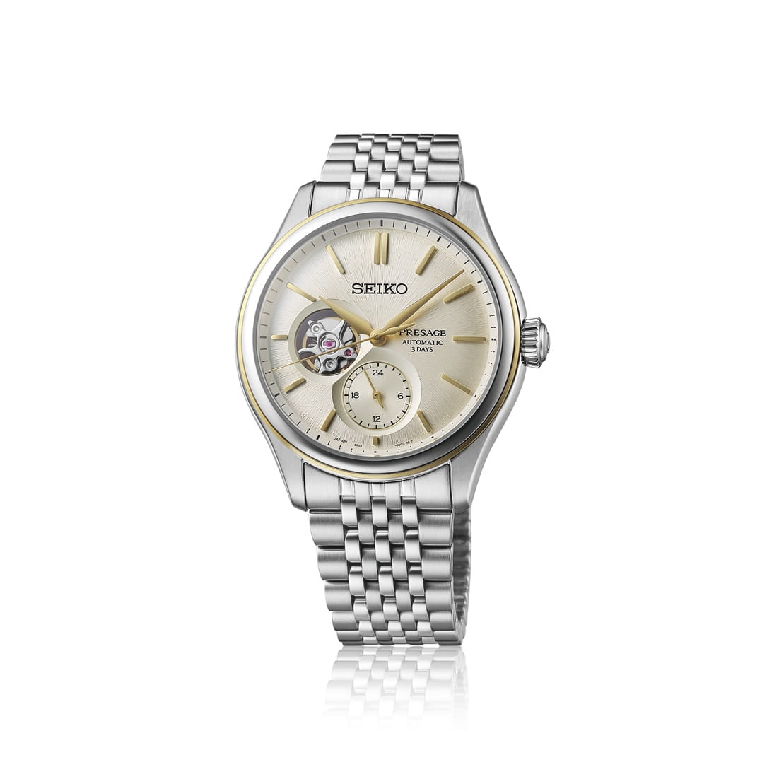 Оригинальные часы Seiko Seiko Presage Classic Series SPB480 механические калибр механизма 6r5j общий вид