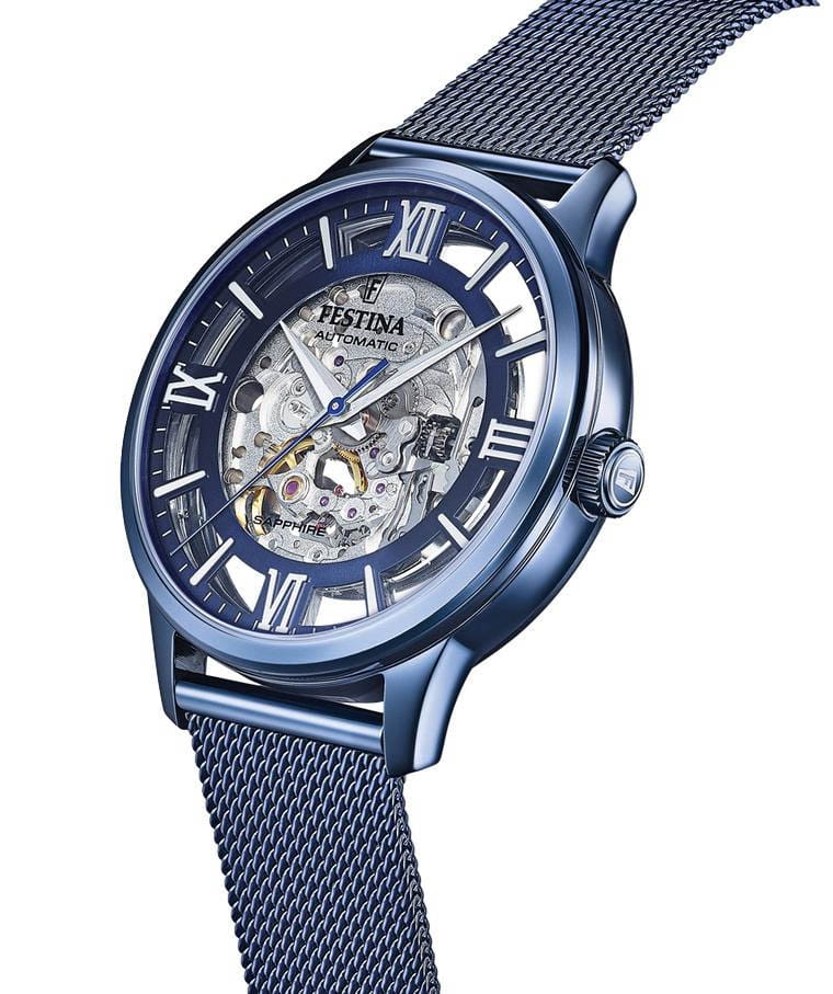 Оригинальные часы Festina Festina Automatic F20574/1 механические калибр механизма  общий вид