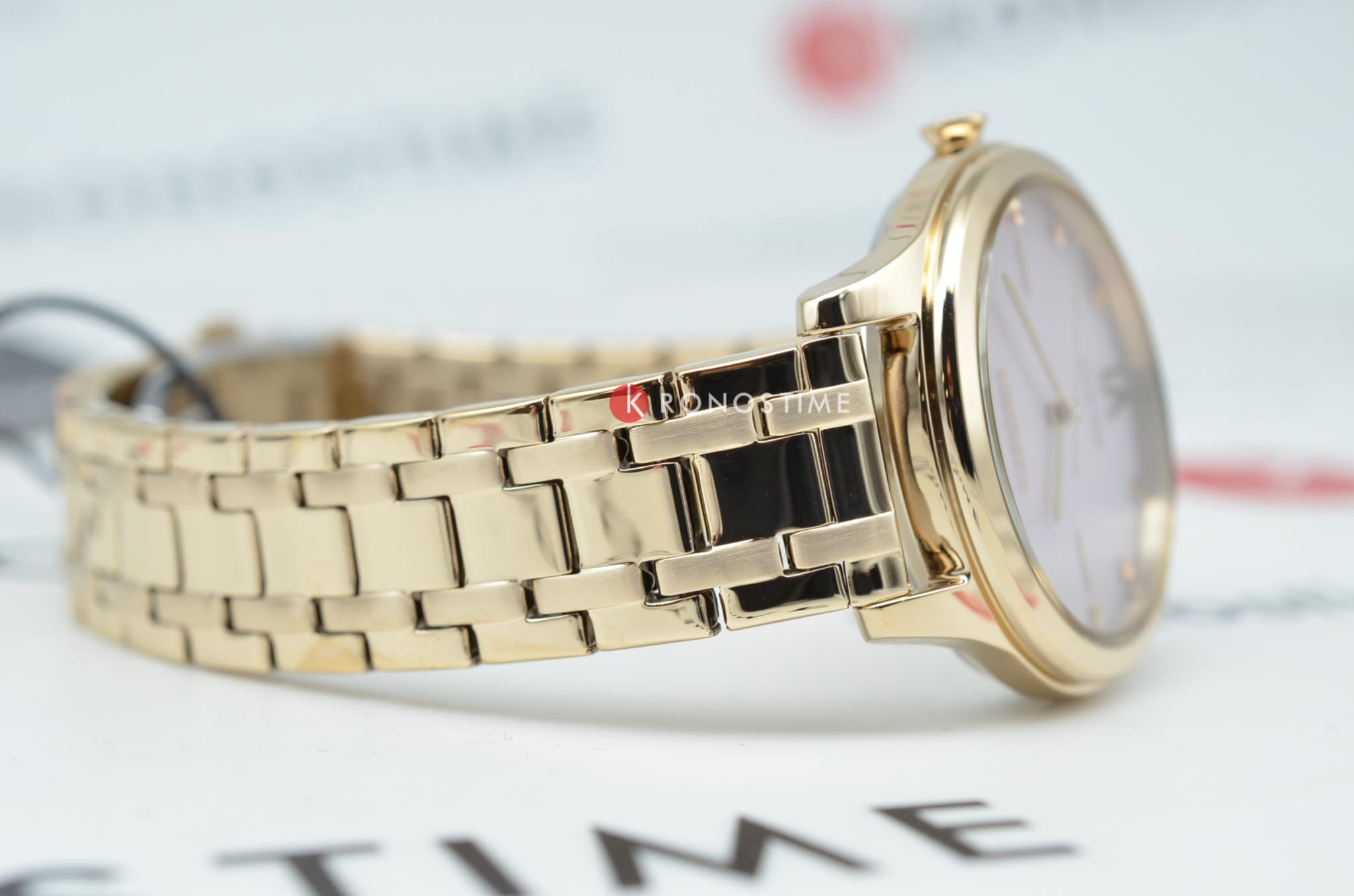 Citizen Citizen Eco-Drive EM0503-75X женские часы розовый циферблат на запястье