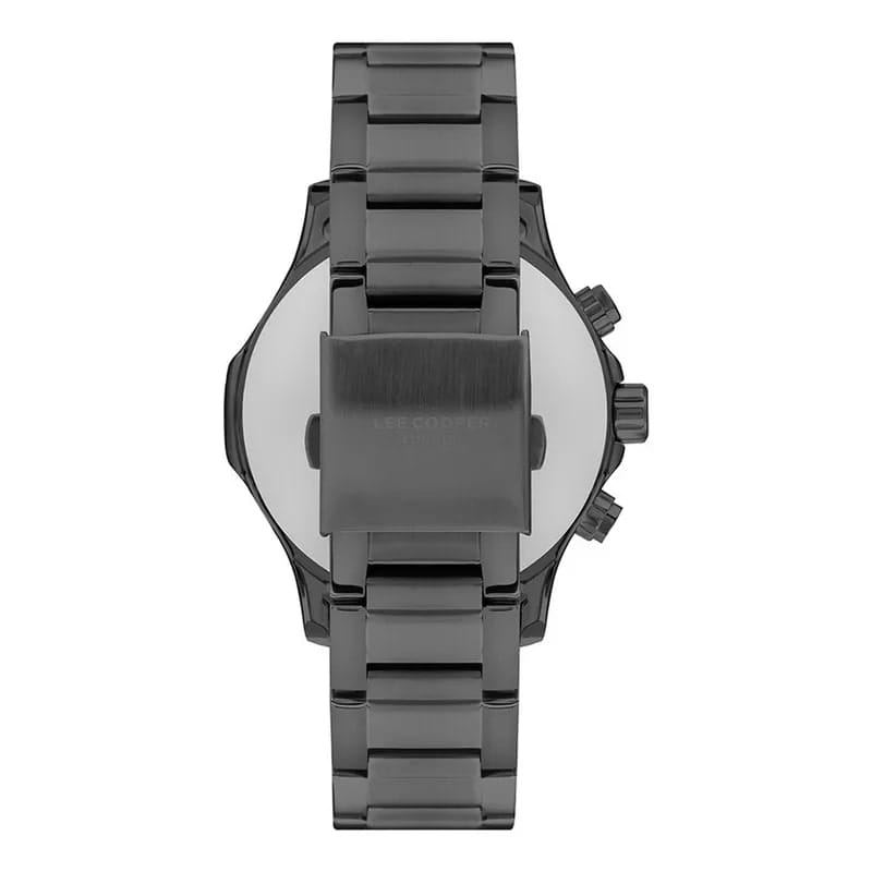 Lee Cooper Lee Cooper LC07360.090,  англия мужские часы на браслете нержавеющая сталь с pvd-покрытием боковой вид