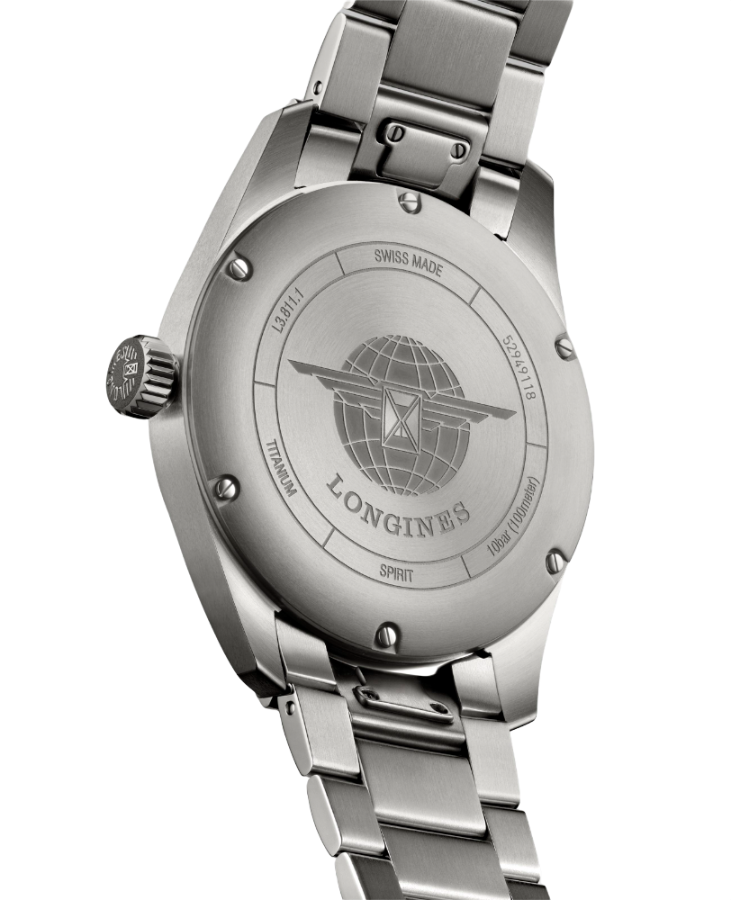 Longines Longines Spirit L3.811.1.53.6 , наручные мужские часы фото под углом