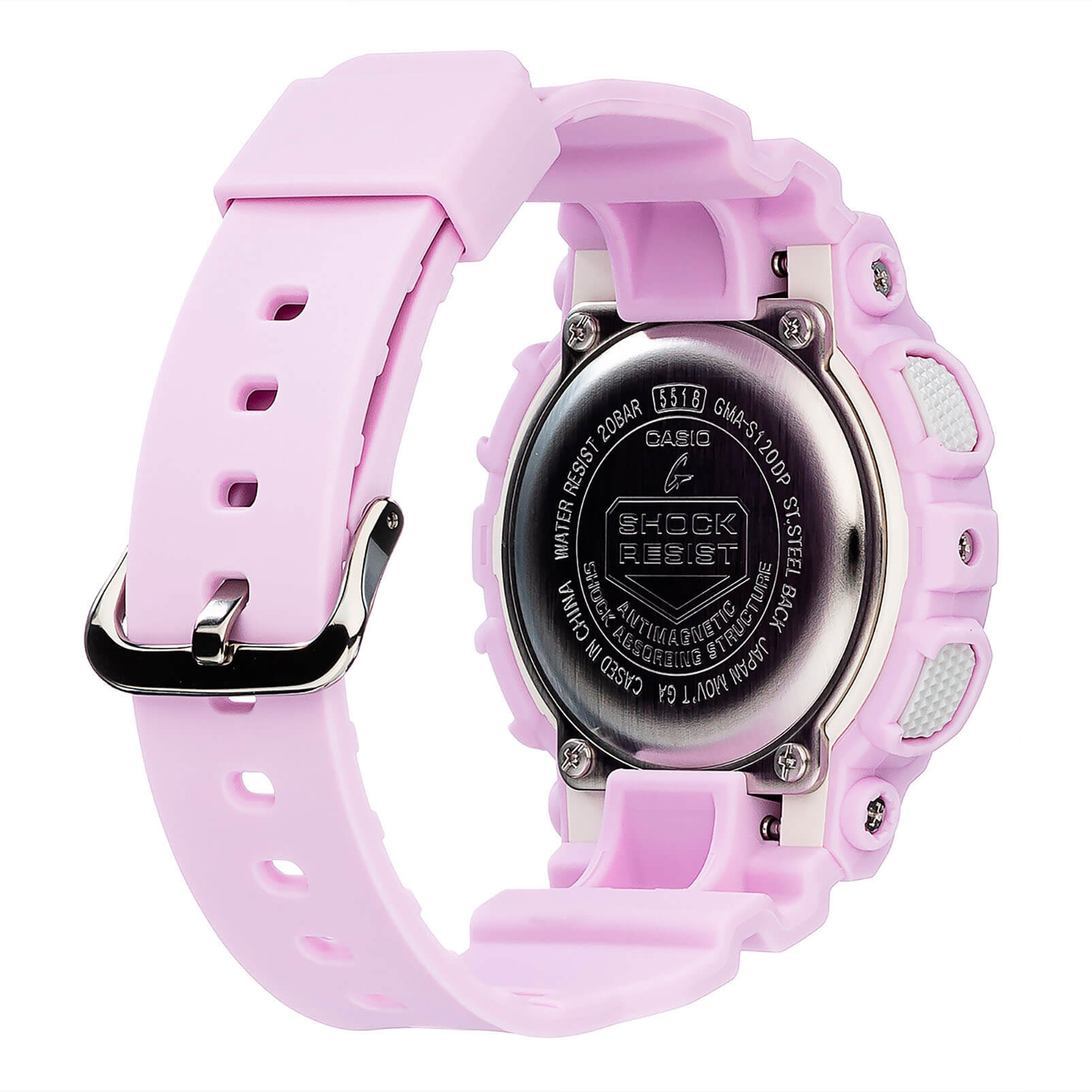 Оригинальные часы Casio Casio G-Shock GMA-S120DP-6AER электронные калибр механизма  общий вид