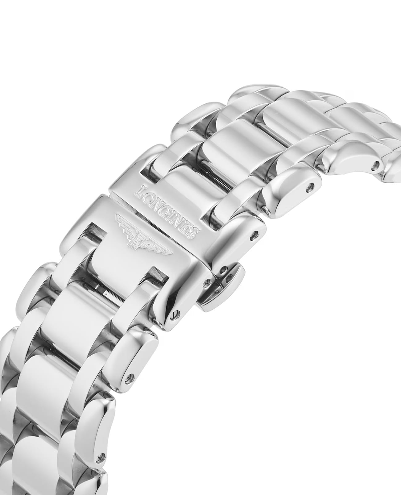 Longines Longines PrimaLuna L8.113.4.99.6  — детали корпуса и нержавеющая сталь