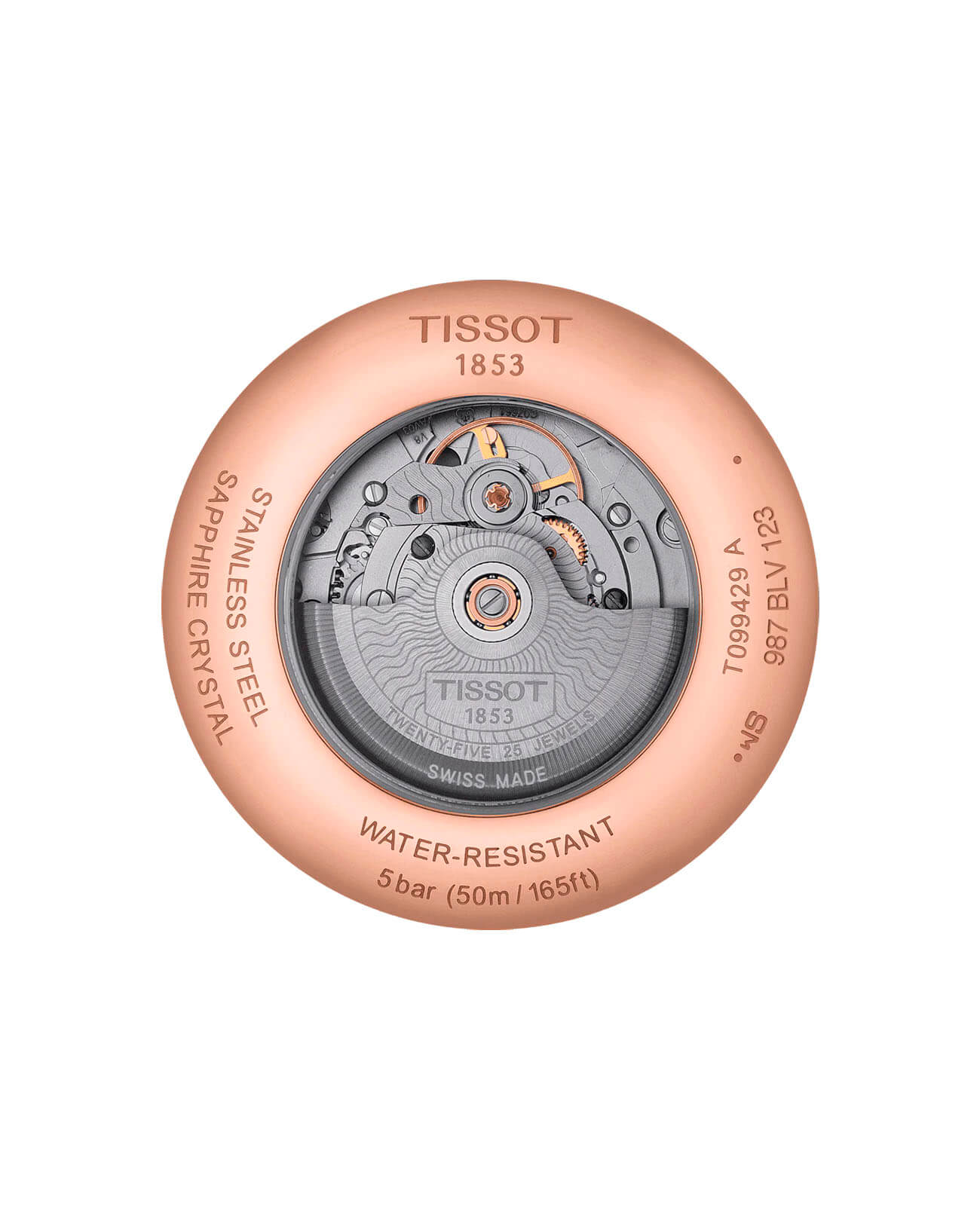 Tissot Tissot Chemin des Tourelles GMT T099.429.36.038.00 Chemin des Tourelles - задняя крышка сталь металл корпуса, швейцария часы