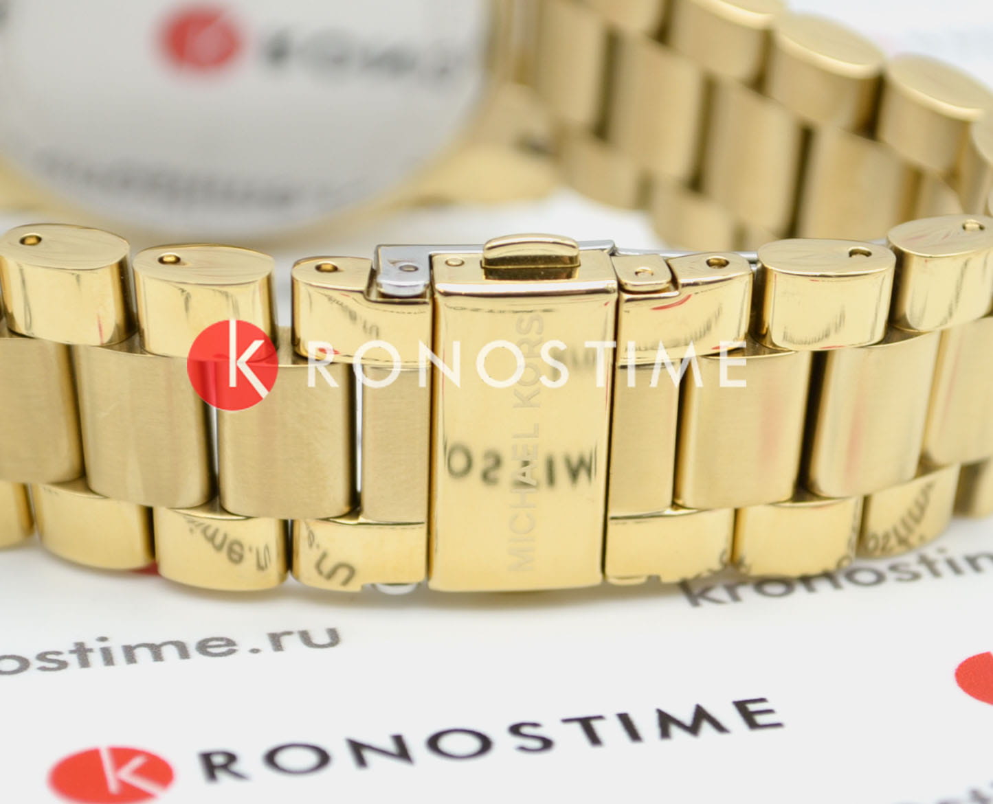 Michael Kors Michael Kors Portia MK5605 кварцевые женские часы часы крупный план желтый циферблата