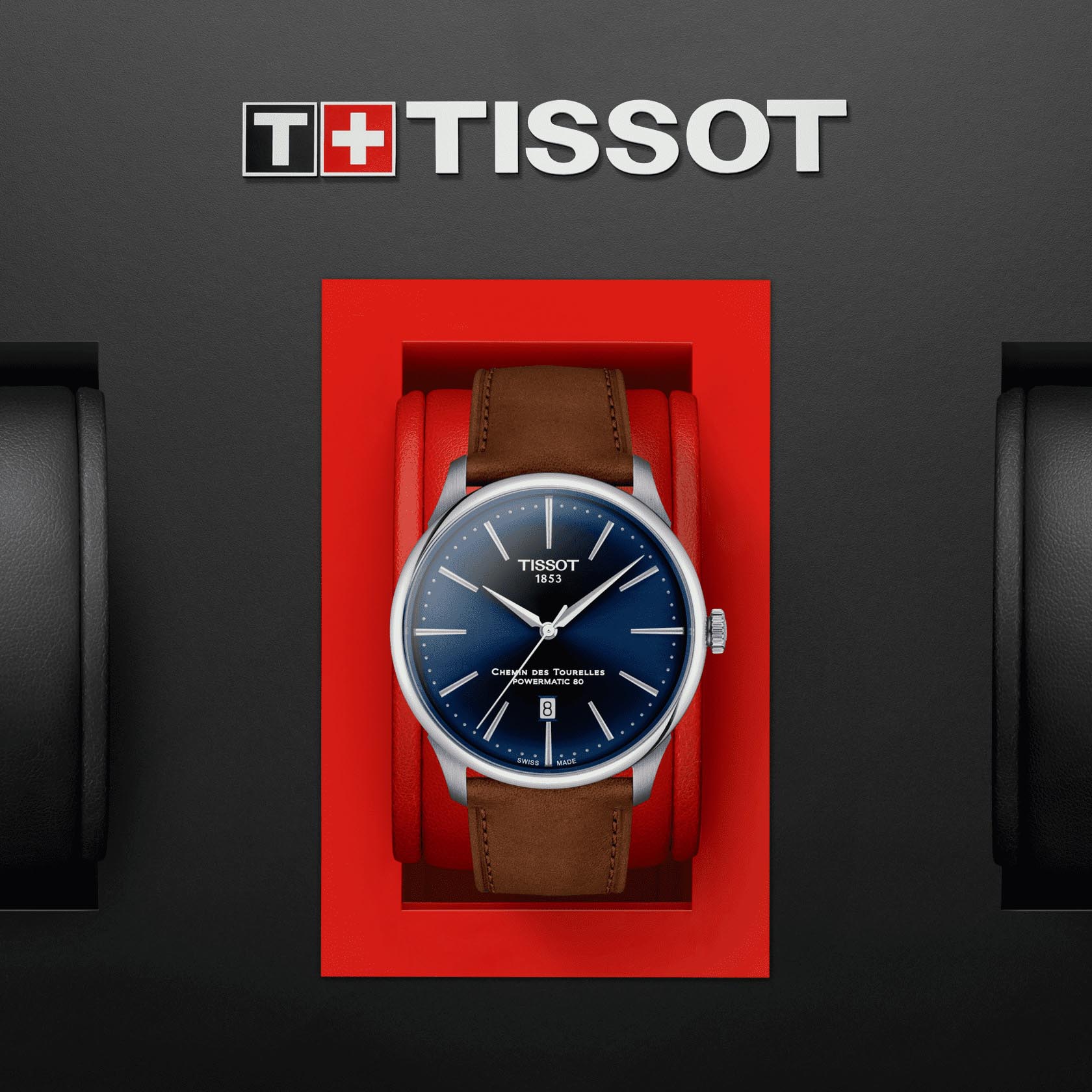 Tissot Tissot Chemin des Tourelles Powermatic 80 T139.407.16.041.00 Chemin des Tourelles - задняя крышка сталь металл корпуса, швейцария часы