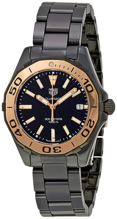 TAG Heuer TAG Heuer Aquaracer WAY1355.BH0716 женские часы черный циферблат на запястье