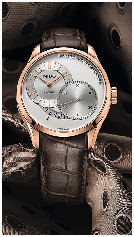 Оригинальные часы Mido Mido Belluna M024.444.36.031.00 механические калибр механизма eta 2825-2 общий вид