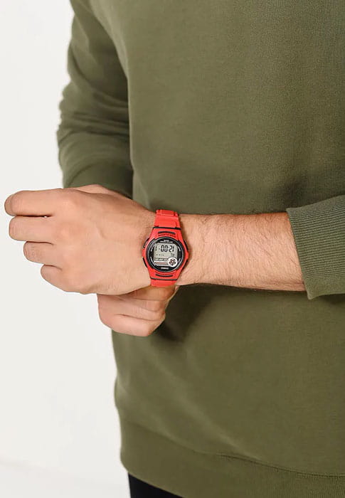 Casio Casio Collection W-213-4A  — детали корпуса и пластик