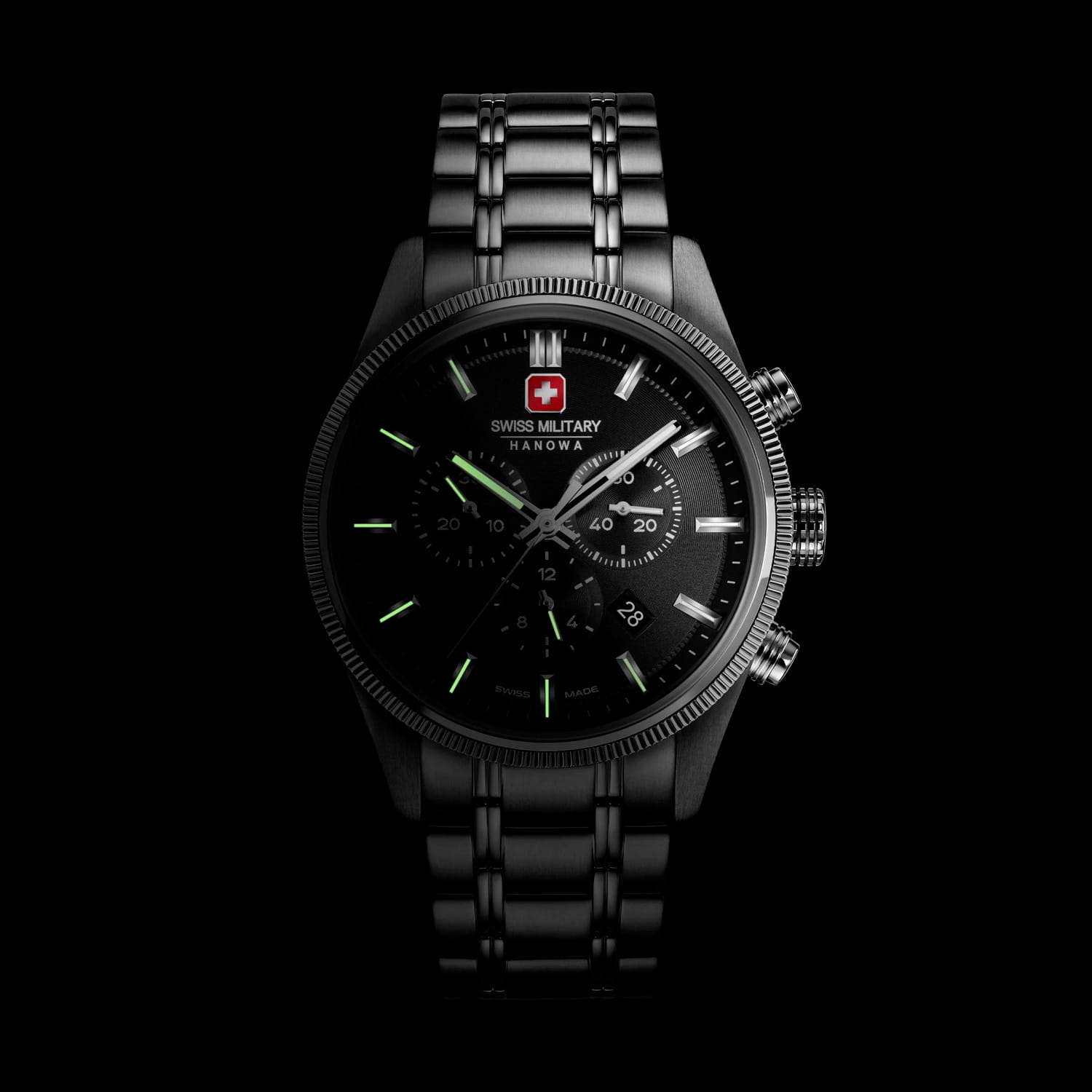 Swiss Military Hanowa Swiss Military Hanowa Air Man SMWGI0003102 швейцария наручные мужские часы заводная головка с логотипом Swiss Military Hanowa