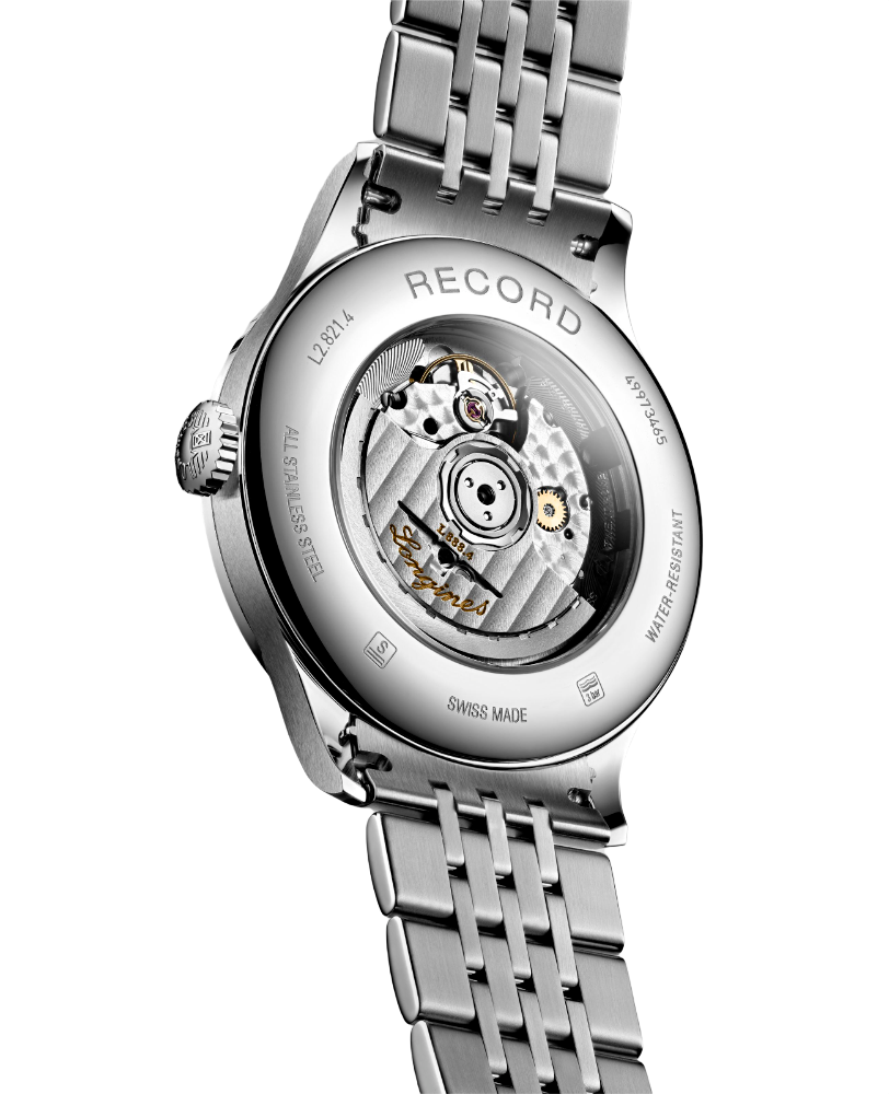 Longines Longines Record Collection L2.821.4.96.6 , наручные мужские часы фото под углом