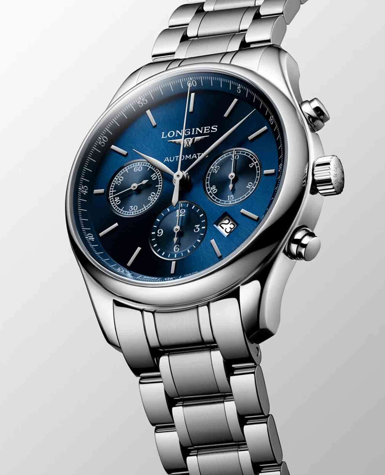 Longines Longines Master Collection L2.759.4.92.6, master collection швейцария мужские часы на браслете нержавеющая сталь боковой вид