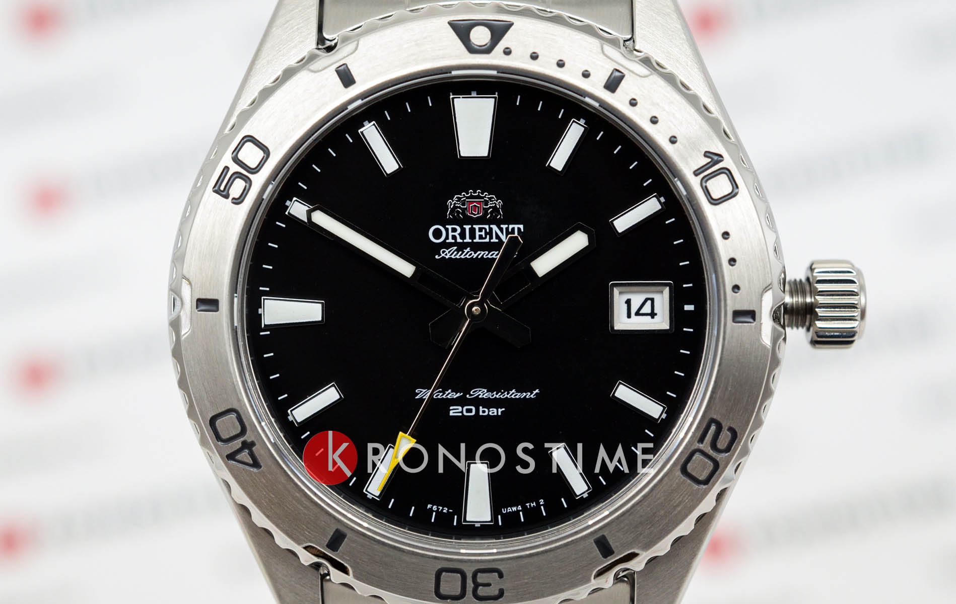 Orient Orient Diving Sport Automatic RA-AC0Q01B (RN-AC0Q01B) мужские часы черный циферблат на запястье